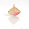 Mode färgglada kristall strass berlocker oregelbunden geometri glashängen för smycken gör DIY-örhängen halsband smycken tillbehör