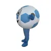 Halloween football Mascot Costume Top Quality Cartoon Mr. Football Anime theme character Christmas Carnival Party Costumes