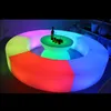 waterproof Glowing arc-shaped snake chairs combination living room sofa LED bar furniture explosion models selling bar stool