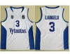 Mens Lithuenia Prienu Vytautas basket Lamelo Ball Jerseys 3 Liangelo Ball Uniform 99 LaVar Ball All Stitched Team Blue White9365664