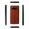 Eco-friendly Solid Wood Case For Samsung Galaxy S10 S10lite S10 PLUS s10e Mobile Phone Case Wooden Bamboo Soft TPU Shock-proof Bumper Cover