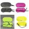 Black Eye Masker Polyester Spons Zachte 4 Lagen Schaduw Dutje Cover Blinddoek Blackout Sleep Eyeshade Masker voor Sleeping Travel RRA2487