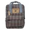 Borsa da viaggio all'aperto borsa a tracolla borsa da donna moda casual nuovo zaino impermeabile plaid per computer Custom Factory