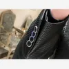 Мужская змеиная татуировка пш-искусственная кожаная куртка Cave Casual Smual Snake Skin Style Slim Cuse Blazer Jackets Black Male M-4xl