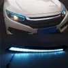 2 pcs pour Honda Civic 2017 2018 2019 2020 Blink LED LED Headlight Daytime Daytime DRL DRL Signal jaune