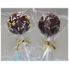 Transparenta OPP -plastpåsar för godis Lollipop Cookie Packaging Cellofan Bag Wedding Party Gift Bag 100pcsbag XD223038086854