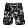 Shorts Masculinos Mens Camuflagem Secagem Rápida Boardshorts Casual Verão Joelho Comprimento Exército Imprimir Solto Tamanho Grande