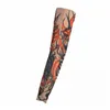 Tattoos 10 pcs/set Skin Proteive Nylon Stretchy Fake Temporary Tattoo Sleeves Arm Stockings Design Body Cool Men Unisex Fashion Arm Warmer