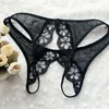 Sexy Femme Sous-Vêtements String Arc Dentelle Crotchless Culotte Intimates Sexy Babydoll Culotte Mémoires Porno Lingerie Produits de Sexe Chemise253Z