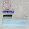 7.5 pollici Hookah Portatile Bangs Insimable Bongs 5 ​​colori Tubi di acqua in silicone Pieghevoli lavabili