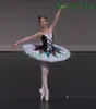 Harlequinade dance tutu professionele ballet tutu kostuum volwassen zwart wit harlequin professionele klassieke ballet pannenkoek tutu