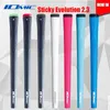 Iomic Sticky Evolution 2.3ゴルフグリップ高品質のゴム製ゴルフクラブGrips 8色選択20pcs /ロットウッドグリップ送料無料