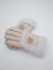 Fashion-Free Shipping - Winter New Women Warm Wool Gloves 100% Leather Gloves Leisure