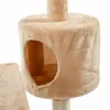 60 -Quot -Zoll -Kätzchen Pet House Hängematte Cat Tree Tower Eigentumswohnung CROCKER FÜNFORMOTOL3569734