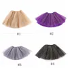 Kids Tutu Rokken Baby Meisjes Sequin Mesh Prinses Mini Jurk Tule Pettiskirt Ballet Kostuum Kleding Baljurk Rok Party Stagewear Py647