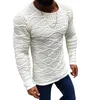 Wenyujh Men's Autumn Knitted Sweater Long Sleeve Slim Fit Solid Color Sweater 2019 Winter New Fashion Warm Sweaters Male Tops