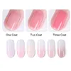 Gel à ongles gelée rose 6 ml vernis violet nu semi-transparent vernis à ongles Gel UV Lacquer1357485