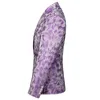 Bridalaffair Senaste Coat Pant Designs Tuxedos Light Purple Suits For Men Dress Wedding 2 Pieces Groom Prom Suits Jacket Pants7868627