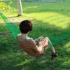 Outdoor Leisure Nylon Touw Netto Hangmat Single Adult Children Swing Studenten Slaapzaal Hangmat Nap Hammocks Hanging Bed