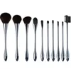 10st Liten midja Makeup Brushes Beauty Tools Goblet Loose Powder Blush Brush Make Up Tool Gratis Ship 20