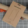 Kraft Retail Box Pakiet Papierowe Pudełka Papierowe Torba Do Szkła Hartowane Screen Protector do iPada Air2 5 6 234 Mini New Ipad 2017