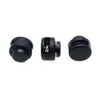 NEW 100pcslot Plastic Cord Lock Toggle Stopper Black For Paracord Size11mm12mm 4827113