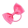 Nastro solido Corda per capelli Fiocco Bambini Bowknots Anello per capelli Donna Fascia per capelli Accessori per capelli per ragazze Decorazioni Regalo per bambini Puntelli per foto Jewerly M188