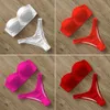 Sexy bikini badmode vrouwen badpak 2020 gedrukt Braziliaanse bikini set push up badpak vrouwelijke zomer strand dragen Biquini