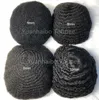 Perruque Afro Wave Full Lace toupet pour hommes, cheveux humains brésiliens vierges, remplacement, livraison rapide et Express, 4mm6mm8mm10mm, 9241199