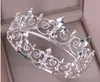 Europa och USA Full Circle Crown Crown Tiara Bridal smycken bröllop med huvudbonad