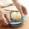 Egg Slicer Multifunctional 3-in-1 Boiled with Stainless Steel Cutting Wire Divider/Dicer/Cutter Kitchen Cooking Tool /Garnishing/Slicing