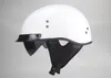 TKOSM мотоциклетный шлем Cascos Para Moto Open Половина лица Casco Moto Vintage Jet Capacetes де Motociclista с двойным объективом