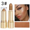 Dropshipping Handaiyan Eye Shadow Primer Отбеливание Яркое Цвет Длинноватывающую Concealer Foundation Highlight Трехмерный Высокий Ремонт Устройства 3 Цвета