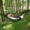 Automatic Unfolding Hammock Ultralight Parachute Hammock Hunting Mosquito Net Double Lifting Outdoor Furniture Hammock 250x120cm S5898449