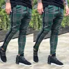 Calças masculinas Hip Hop Men Skinny Jogging Bottoms Joggers Sports Pant Gym Running Slim Long Pants