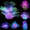 Silicone Aquarium Artificial Coral Decoration Changeable Soft Fish Tank Sea Anemone Landscape Decor Ornament Glowing In Light