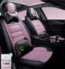 Universal Fit Car Interior Accessories Seat Covers For Sedan PU Leather Adjuatable Five Seats Full Surround Design Seat Cover For 1417294