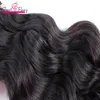 Loose Deep Wave Braziliaanse maagdelijk Human Hair Extension Losse krullend haar Bundels Deal Weave Weft Dyable Mink Gavy Greatremy 3pcs Volledige hoofdverkoop