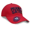 Wiosenna jesień Unisex PG Golf Hat Dlack i biały kolor haftowane baseballowe czapki sportowe sporty sporty szczytowe czapkę