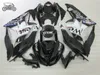 Kit de justo personalizado gratuito para Kawasaki ZX6R 09 10 11 12 ZX-6R 2009 - 2012 ZX636 Black West Motorcycle Fairings