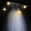 Bathroom Modern 31" Large Rain Shower Set Ceiling 4 Functions LED Shower head Waterfall SPA Mist Cold And Hot Bath Panel System