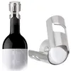 Bouchons de vin en acier inoxydable Bouchons de bouteille de vin scellés sous vide Plug Pressing Type Champagne Cap Cover StorageT2I5645