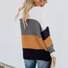 Womens Off The Shoulder Sweater Casual V-Neck Acrylic Knitted Loose Long Sleeve Pullover Standard Thickness Female 2019 10Jan 16