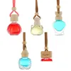 Bouteille de parfum en verre en forme de chat en forme de coeur, bouteilles transparentes vides, pendentif de voiture, désodorisant, ornement, conteneur cosmétique vide, GGA2891