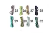 팔찌 목걸이 DIY 액세서리 보석 결정을위한 36 색 1m 긴 한국어 벨벳 가죽 로프 코드 와이어