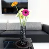 12*27cm Creative Clear Eco-friendly Foldable Folding Flower PVC Vase Unbreakable Reusable Home Wedding Party Decoration