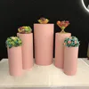 2019 Grand Event Bloem Cake Dessert Candy Crafts Display Metalen Rack bruiloft tafel cilinder pijler stand rack voor kinderen baby 100 dagen douche