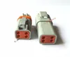 Freeshipping 20 Set 4-poliger weiblicher und männlicher wasserdichter elektrischer Kabelstecker mit verstärkter Dichtung, Schrumpfschlauch-Adapter DT06-4S DT04-4P