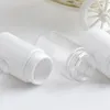 Bouteille de distributeur de savon en plastique de 30 ml bouteille de pompe à mousse blanche transparente Mousses de savon distributeur de liquide bouteille moussante