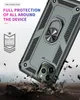 Étui de béquille en métal de lame militaire pour iPhone 11 Pro Max XS Max XR X 8 7 6 5S SE housse de protection testée contre les chutes